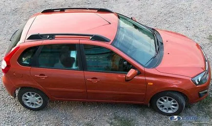 Инсталиране на превозвача покрив на Lada Kalina 2 хечбек