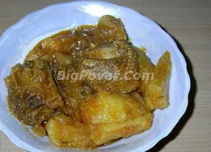 Duck яхния с картофи стъпка по стъпка рецепта със снимки и обяснения
