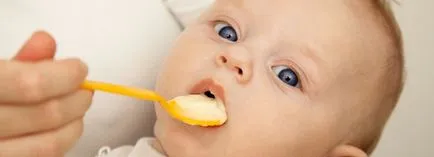 Въвеждане на допълнителни храни и когато тази