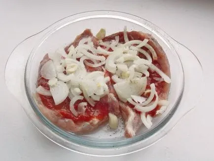 Печени картофи с месо под във фурната