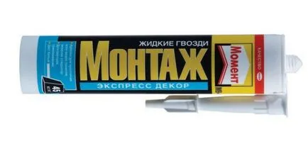 Таван корнизи от лепило от пяна