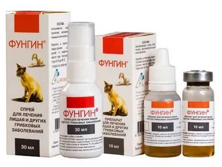 Лечение на трихофития при котките