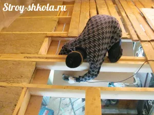 Подът на блок