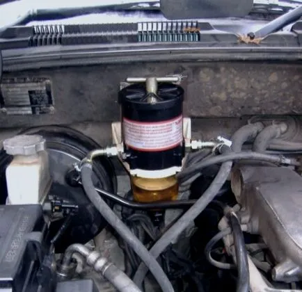 Separator дизелово гориво, което е