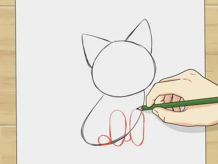 Фигура котка и котенца