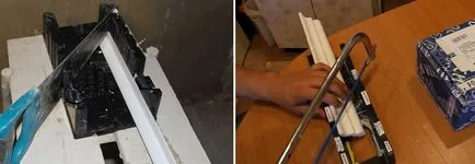 Как да се залепят на тавана корнизи в ъглите