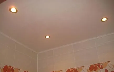 Как да се таван в банята
