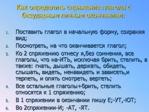 Как да се определи спрягането на глагола Как да се определи спрягането на глагола