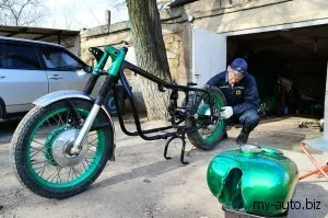 боя мотоциклет