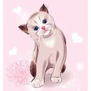 Фигура котка и котенца