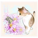 Фигура котка и котенца