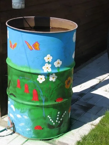 Както бъчви корабните