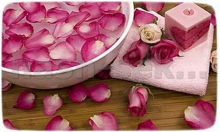 Розови листенца за използване Розови листенца за използване