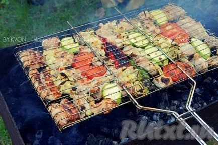 Както е оцетът мариновани шишчета