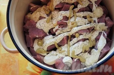 Както е оцетът мариновани шишчета