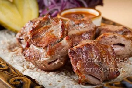 Както е оцетът мариновани шишчета
