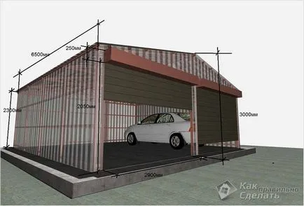 Със собствените си ръце железния гаража