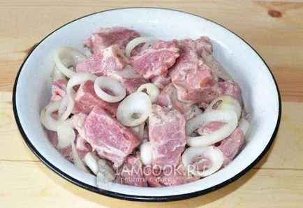 Както е оцетът мариновани шишчета