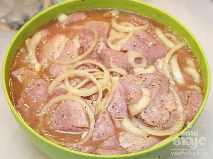 Както е оцетът мариновани шишчета