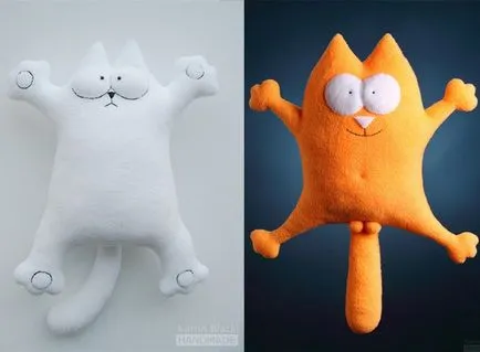 Как да шият котка играчки със собствените си ръце