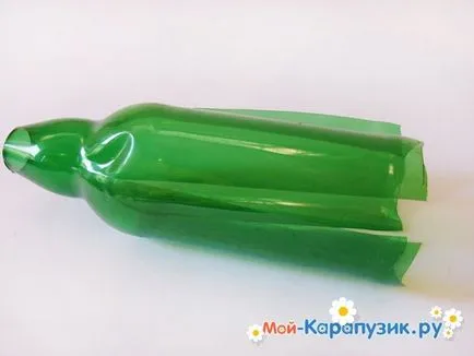 Как да си направим дланта на една пластмасова бутилка