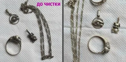 От това, което почернява среброто тяло