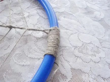 Паяжина с ръцете си
