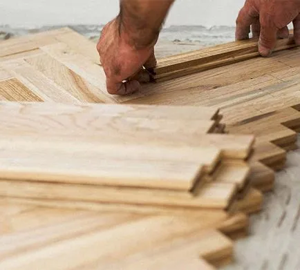 Подът на блок