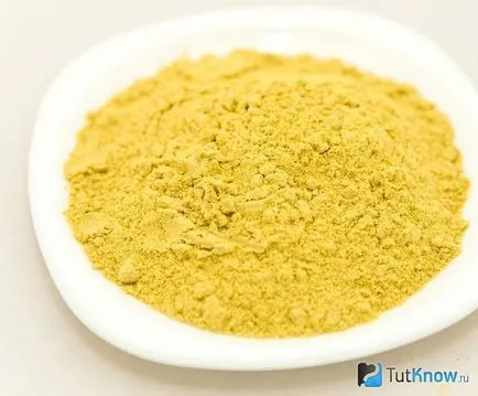 Горчица коса като