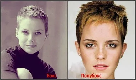 Какво е различен от бокса прическа poluboks сравнение 15 снимка