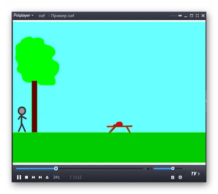 Откритият SWF (и Media Player Classic) файл Как да отворите SWF файл