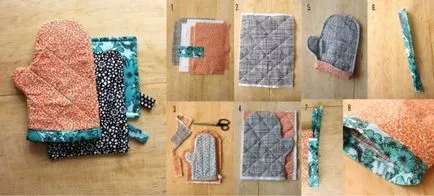 Potholders модел със собствените си ръце Potholders модел със собствените си ръце