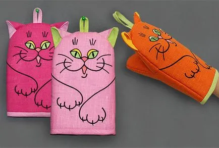 Potholders модел със собствените си ръце Potholders модел със собствените си ръце