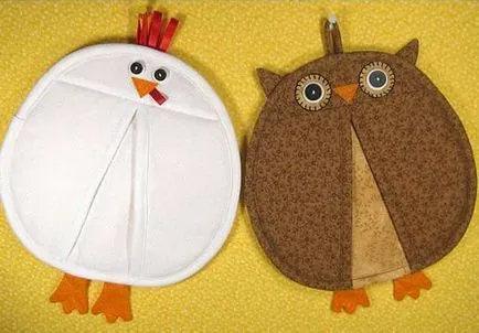 Potholders модел със собствените си ръце