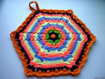 Potholders модел със собствените си ръце