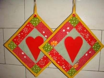 Potholders модел със собствените си ръце