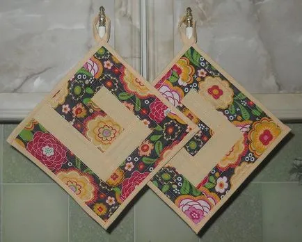 Potholders модел със собствените си ръце