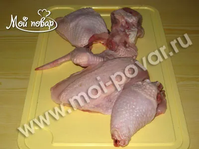 Пиле с чушки и гъби