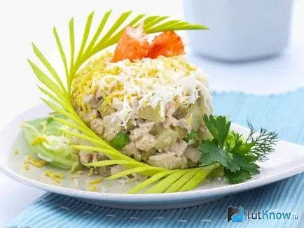 Салата с картофи и моркови