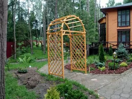 Градински арки със собствените си ръце