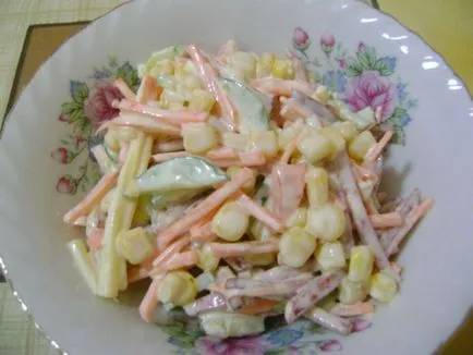 Салата с картофи и моркови