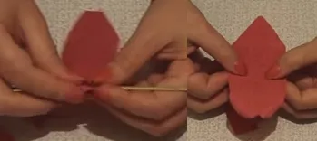 Кошници от бонбони с ръце
