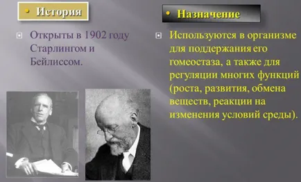 Примери за хормони