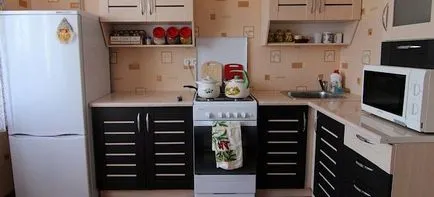 Хрушчов в дизайна на кухня интериор