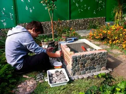 Направете барбекю от камък с ръцете си инструкции стъпка по стъпка и рисунки