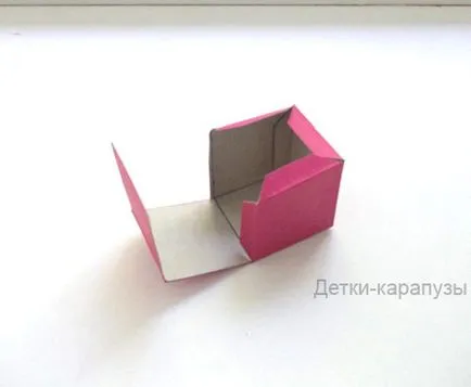 Направете куб за цветна хартия или картон, деца, дете (правя) Направете куб за цветна хартия или картон, деца, дете