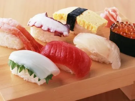 Как да се яде суши вкусно