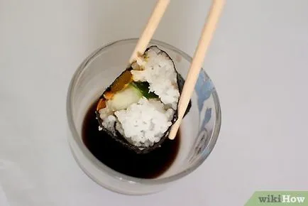 Как да се яде суши вкусно