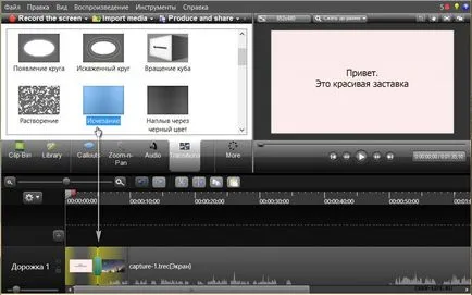 Camtasia рекордер, който е
