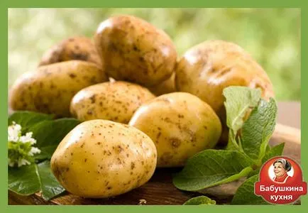 Как да се измие ръцете си млади картофи